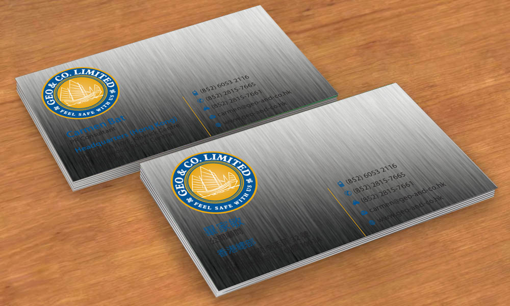 Business Card Design by Sbss for Geo & Co. Limited | Design #2003568