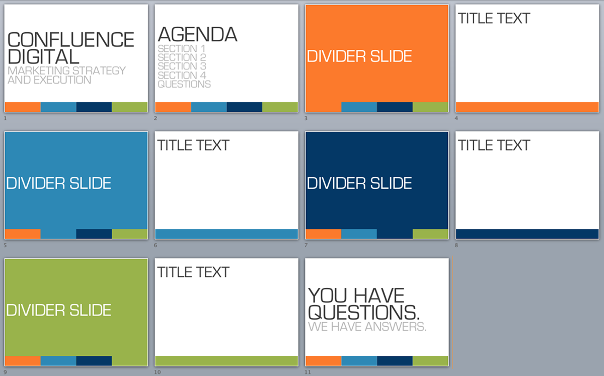 PowerPoint Design by SarahMcK for Confluence Digital, LLC | Design #2058662