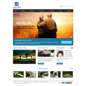 Web Design par pb pour Edit My Life Pty Ltd | Design : #2091065