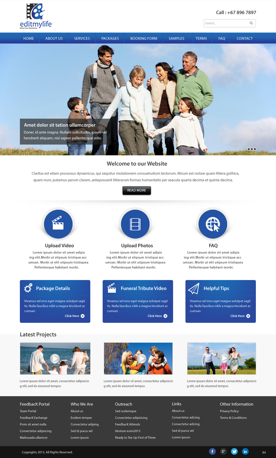 Web Design by pb for Edit My Life Pty Ltd | Design #2100451