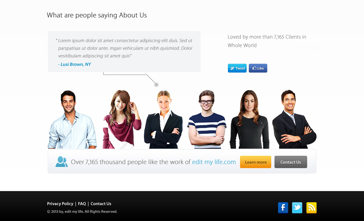 Web Design by Nibtonik for Edit My Life Pty Ltd | Design #2122625