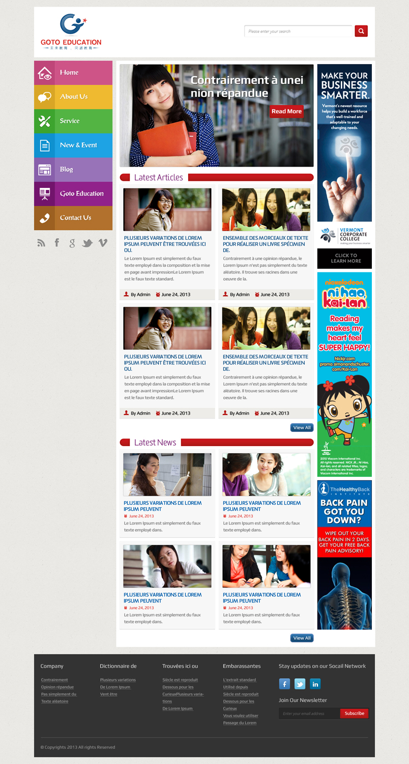 Web-Design von OM für SR-Design | Design #2119327