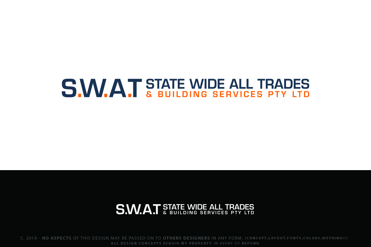 Logo Design by Senseless for State Wide All Trades & Building Services Pty Ltd | Design #4585518