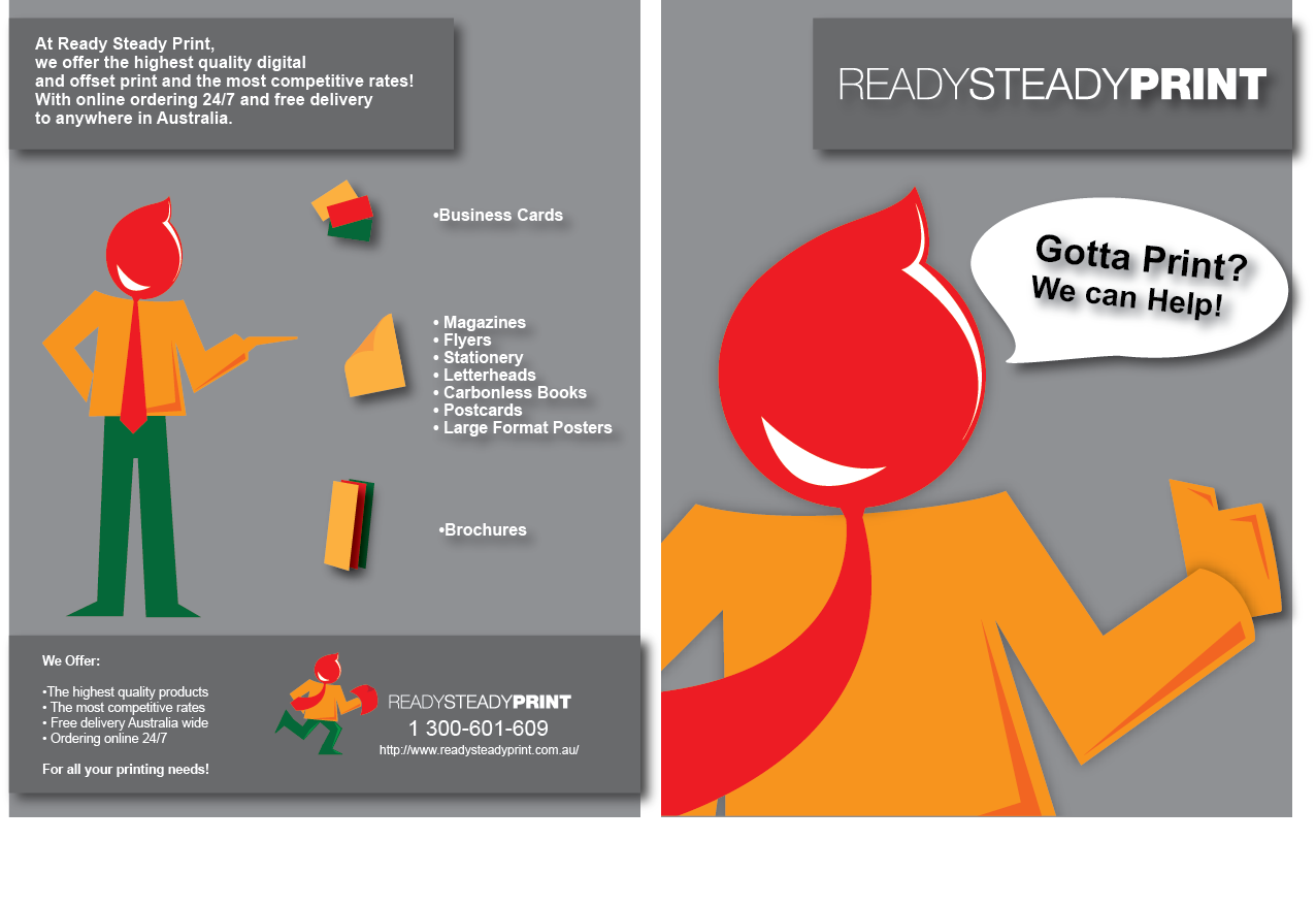 Flyer Design by Krystenfigueroa for Ready Steady Print | Design #2017217
