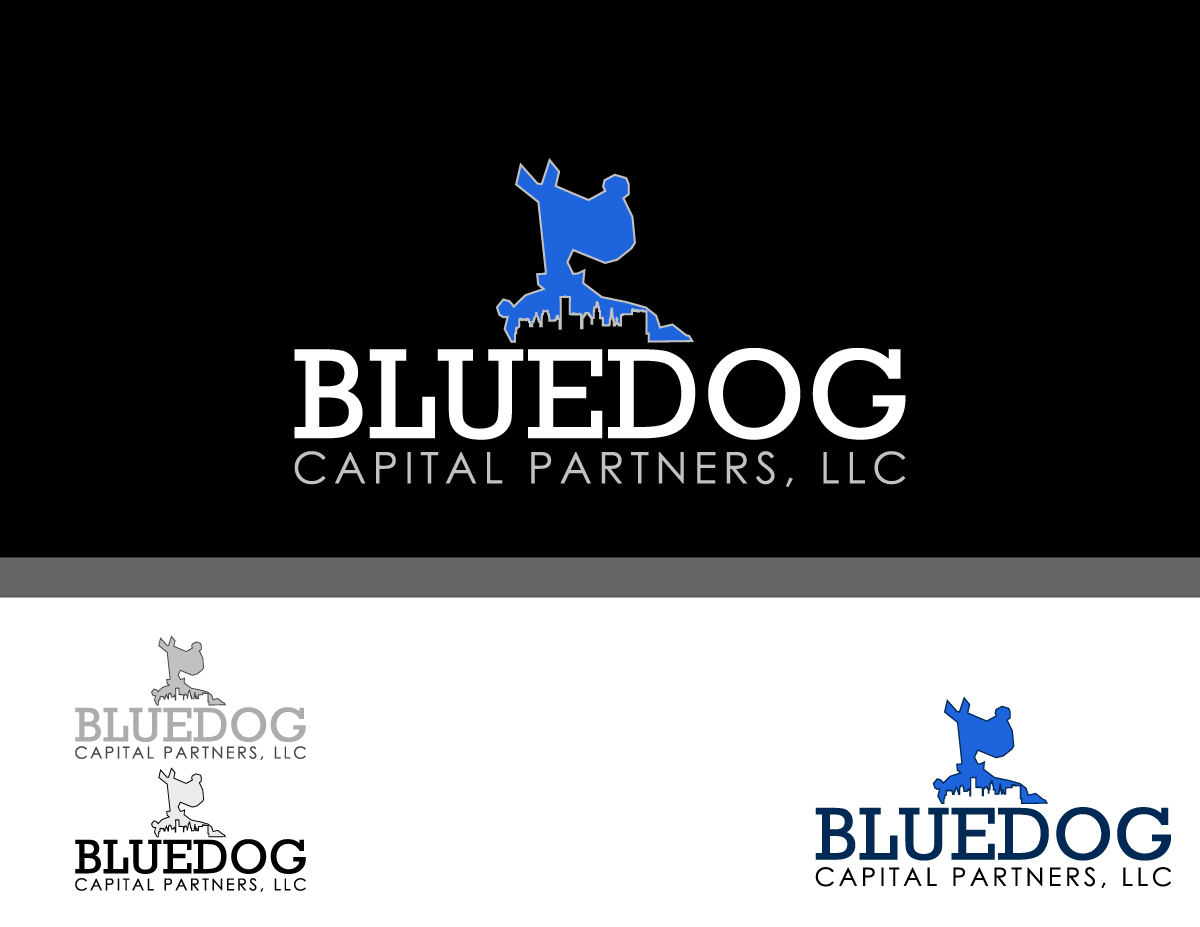 Logo Design by Black n White Concept for Bluedog Capital Partners, LLC | Design #2004908