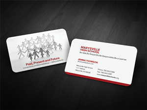 MHS Business Card | Business Card Design by diRtY.EMM