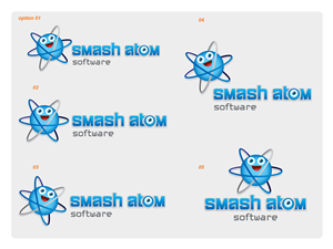 Logo-Design von Vicez für Smash Atom Software | Design: #406844