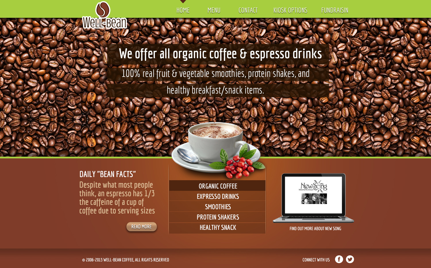 Web Design by weathered83 for this project | Design #2189997