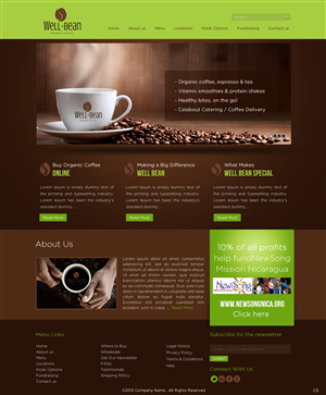 Web Design by pb for this project | Design: #2189662
