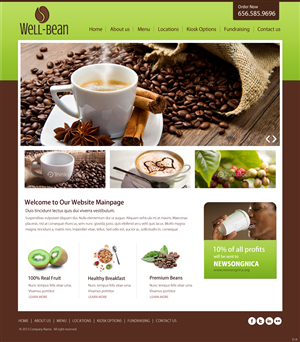 Web Design by pb for this project | Design: #2189673
