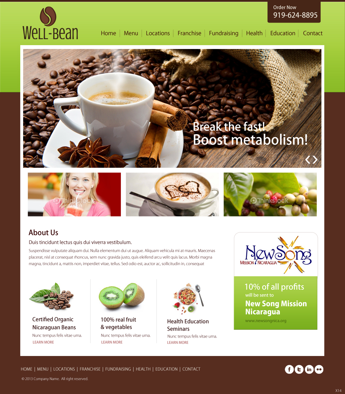 Web Design by pb for this project | Design: #2199545