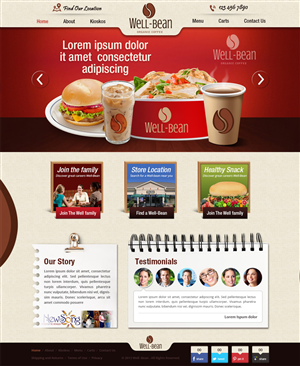 Diseño Web por Creative Usha para este proyecto | Diseño #2210026