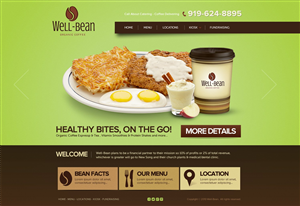 Well-Bean Coffee Kiosks Webdesign project | Diseño Web por TechWise