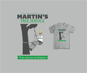 Diseño de Camiseta por Frontino graphic studio para Martins tree service | Diseño: #2027727