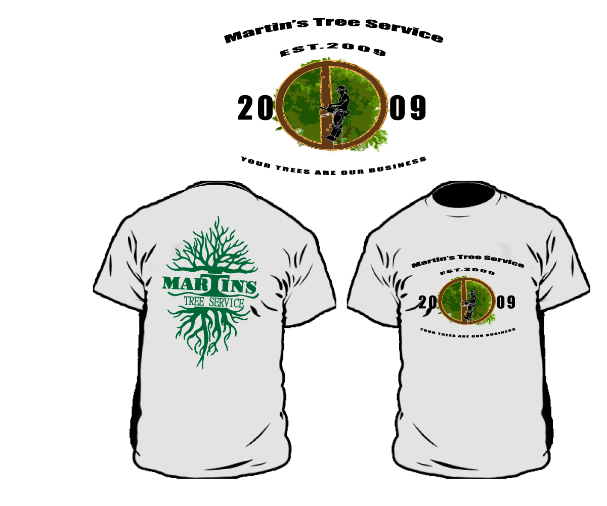 Design de T-shirt par Calisto pour Martins tree service | Design #2034975