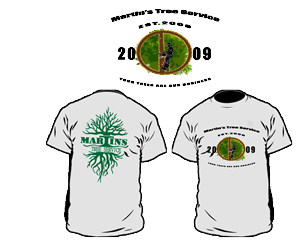 Diseño de Camiseta por Calisto para Martins tree service | Diseño: #2034975