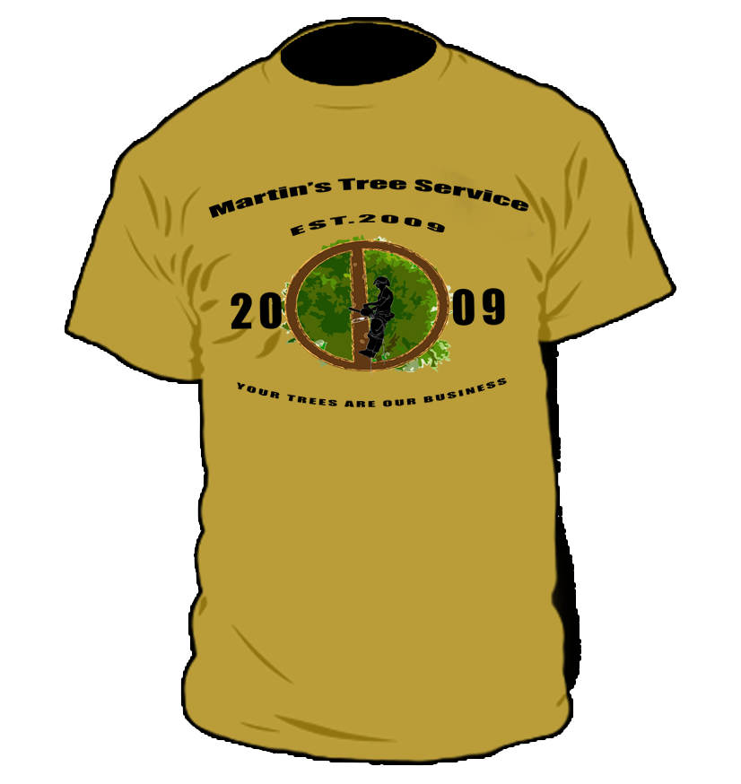 Design de T-shirt par Calisto pour Martins tree service | Design #2035412