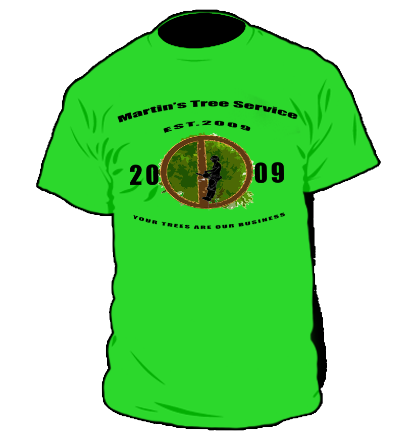 Design de T-shirt par Calisto pour Martins tree service | Design #2035413