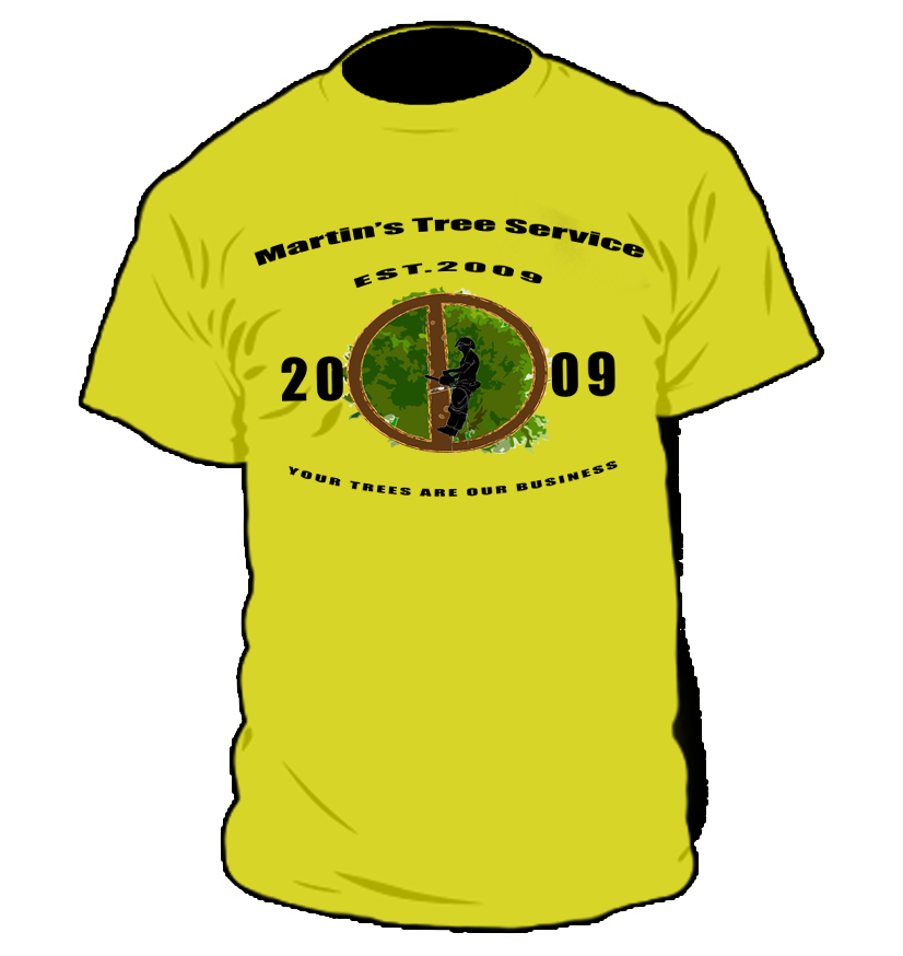 Design de T-shirt par Calisto pour Martins tree service | Design #2035414
