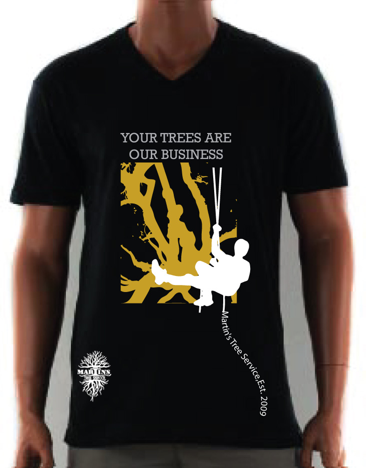 T-shirt Design by Sbss for Martins tree service | Design #2029207