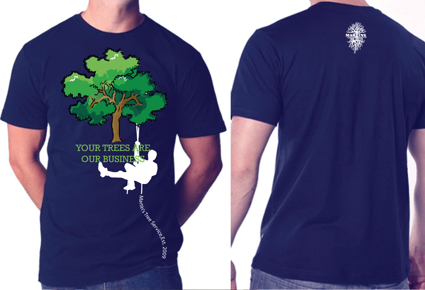 T-shirt Design by Sbss for Martins tree service | Design #2029247