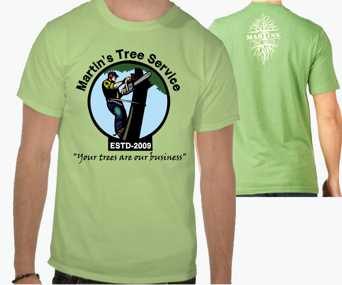 Diseño de Camiseta por Spycroc para Martins tree service | Diseño #2053489