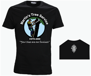 Diseño de Camiseta por Spycroc para Martins tree service | Diseño: #2074446