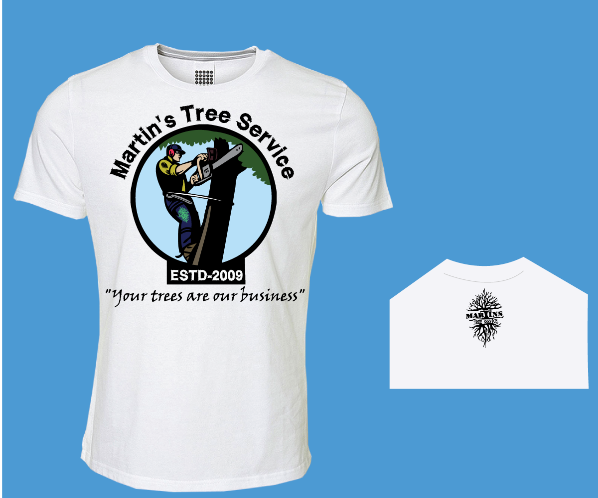 T-shirt Design by Spycroc for Martins tree service | Design #2074449
