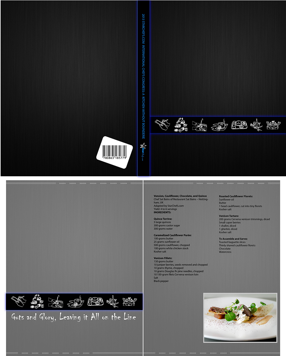 Design de Couverture de Livre par Hummingbird Ltd pour StarChefs.com | Design #2049837