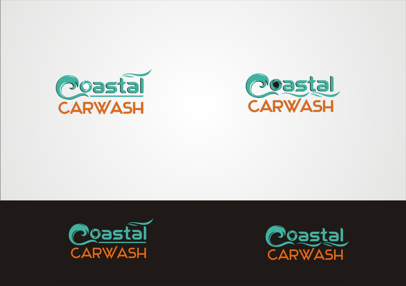 Logo Design by Fusion Creatives for Coastal Car Wash | Design #2013624