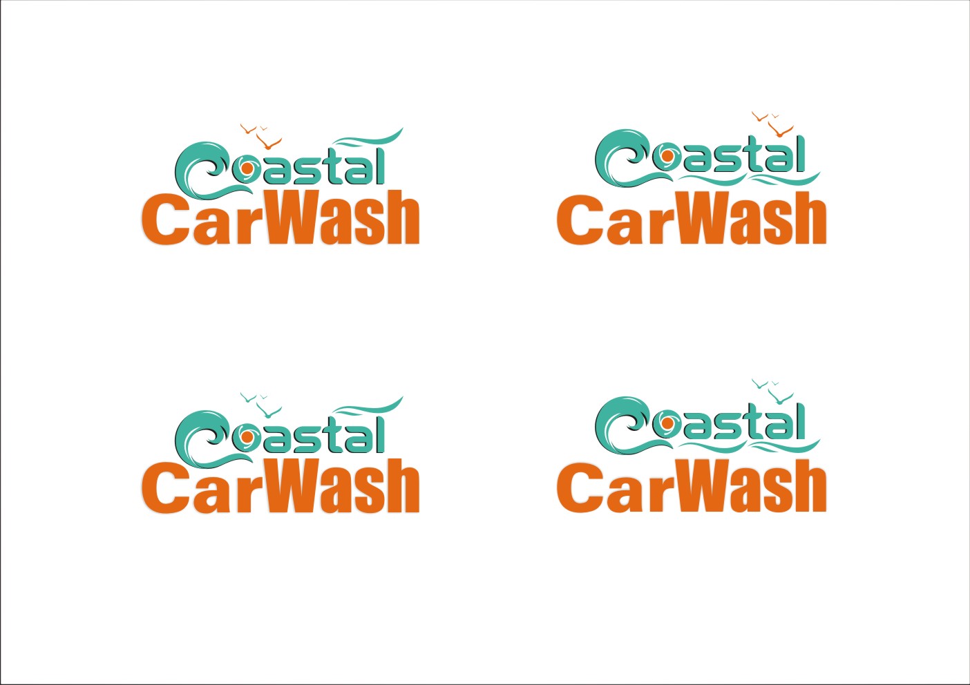 Logo Design by Fusion Creatives for Coastal Car Wash | Design #2023625