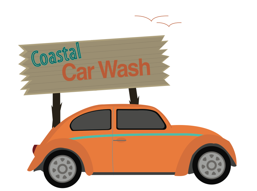 Diseño de Logo por marie16 para Coastal Car Wash | Diseño #2008675
