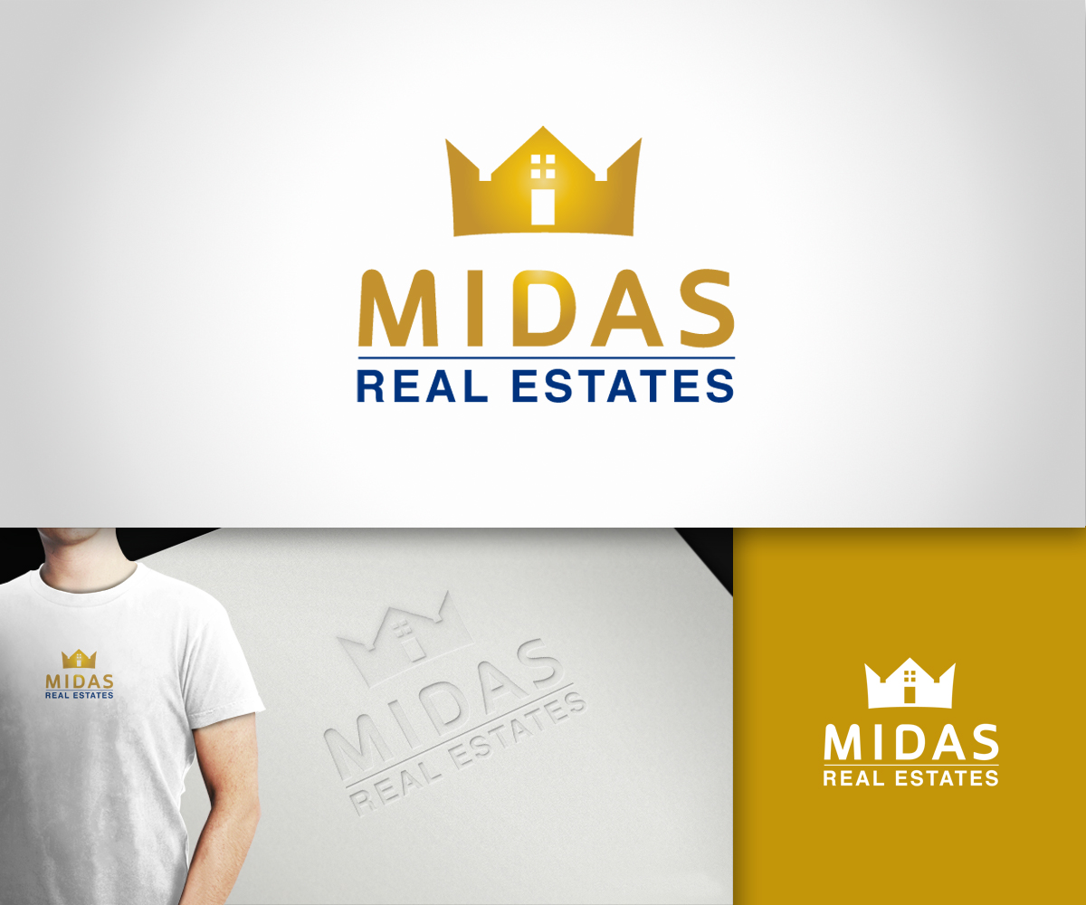 Logo Design by raph for Midas Estates | Design #2006398