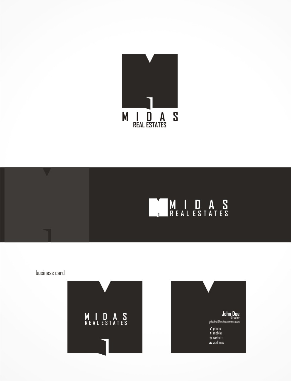 Diseño de Logo por gray mind para Midas Estates | Diseño #2008124