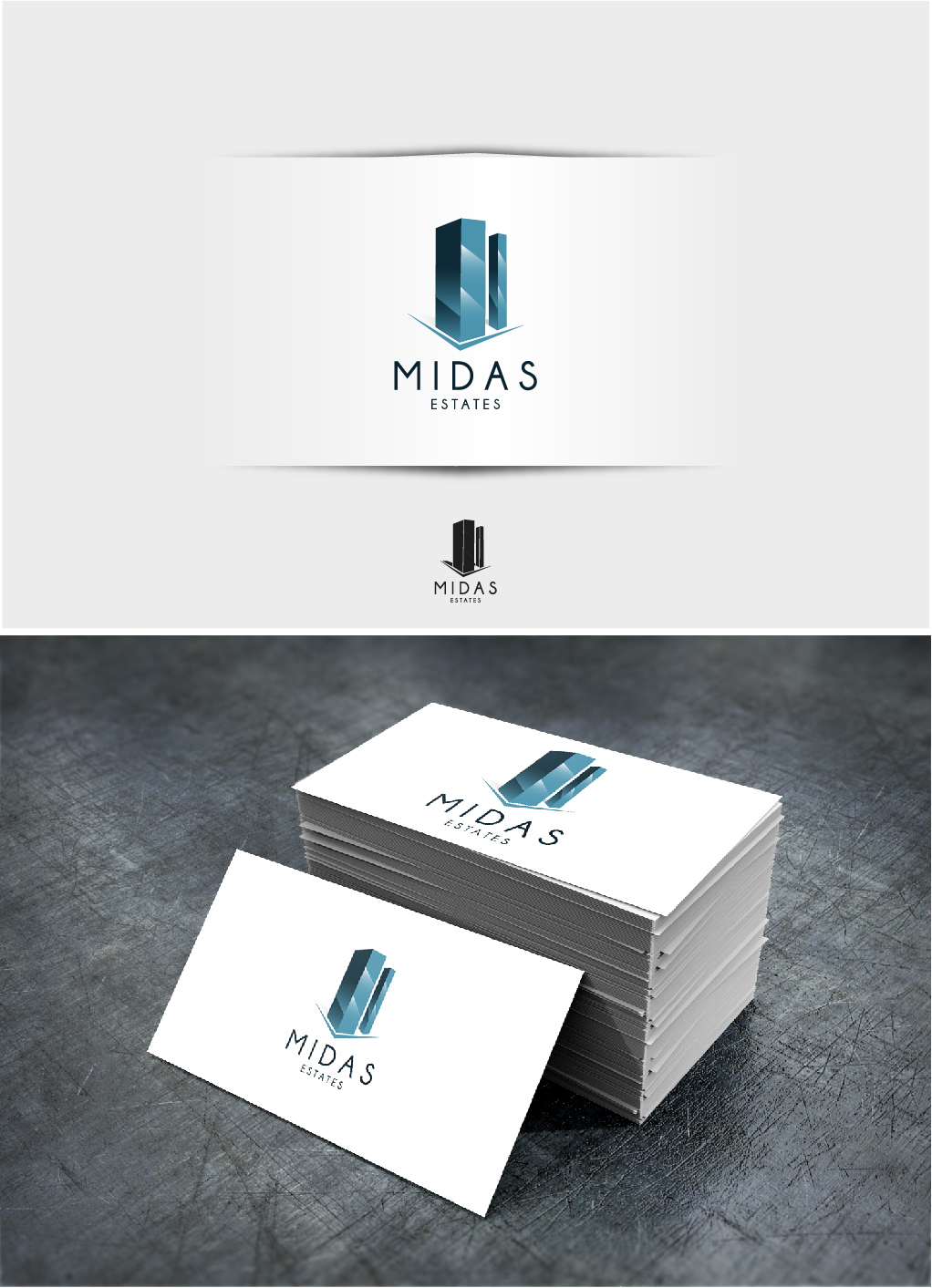 Logo Design by Kai Ho for Midas Estates | Design #2009084