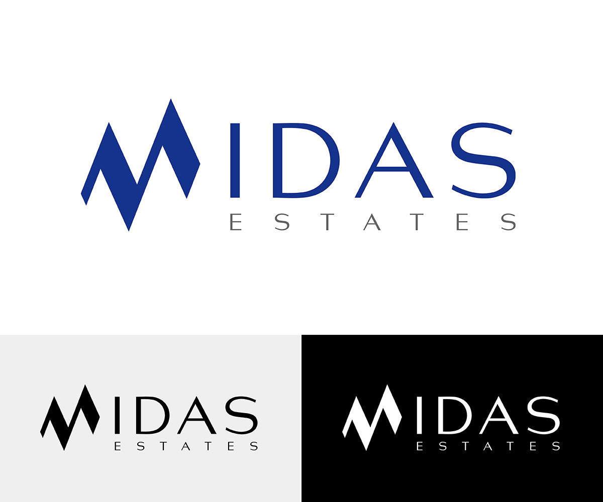 Logo Design by kalorn1 for Midas Estates | Design #2013487