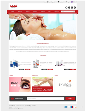 Web Design by pb for this project | Design: #2012495