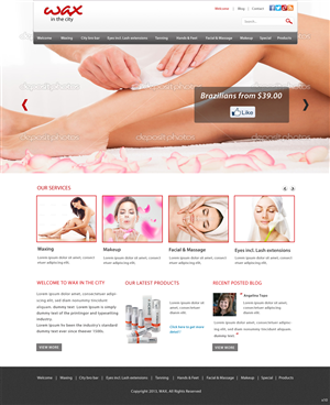 Web Design by pb for this project | Design: #2012496