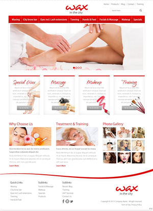 Web Design by pb for this project | Design: #2012501