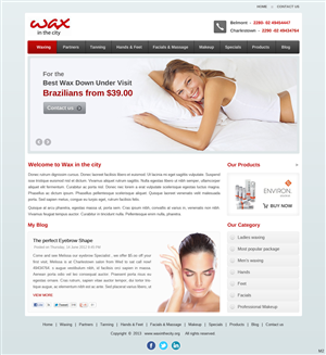 Web Design by pb for this project | Design: #2012502