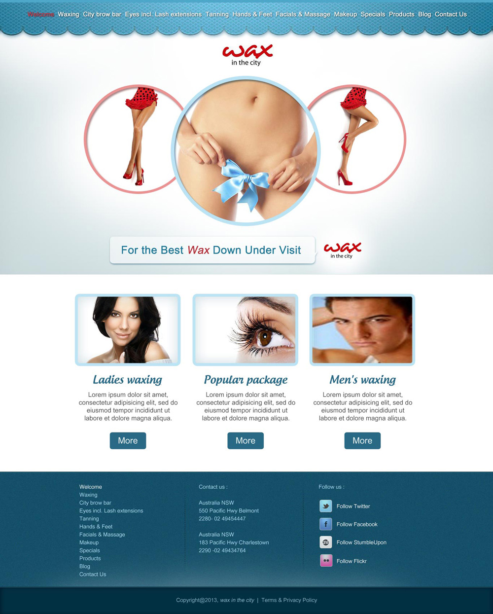 Web Design by UniqueDesignz for this project | Design #2031734