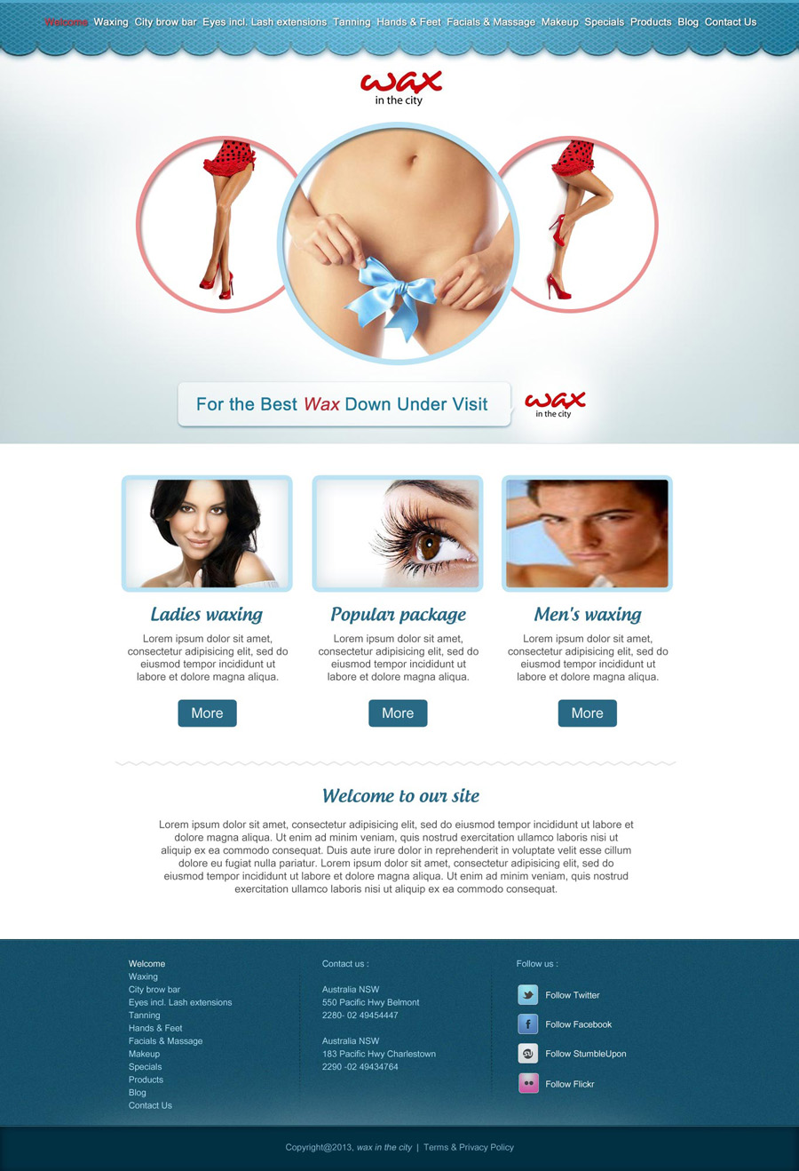 Web Design by UniqueDesignz for this project | Design #2032858
