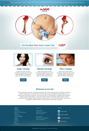 Web Design by UniqueDesignz for this project | Design: #2032858