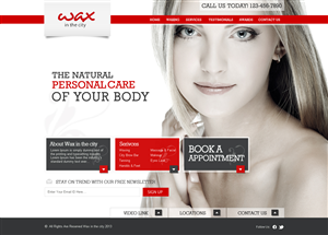 Web Design by DesignnMoon for this project | Design: #2030906