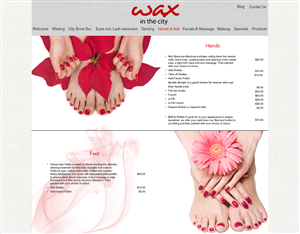 Web Design by ChicD for this project | Design: #2037704