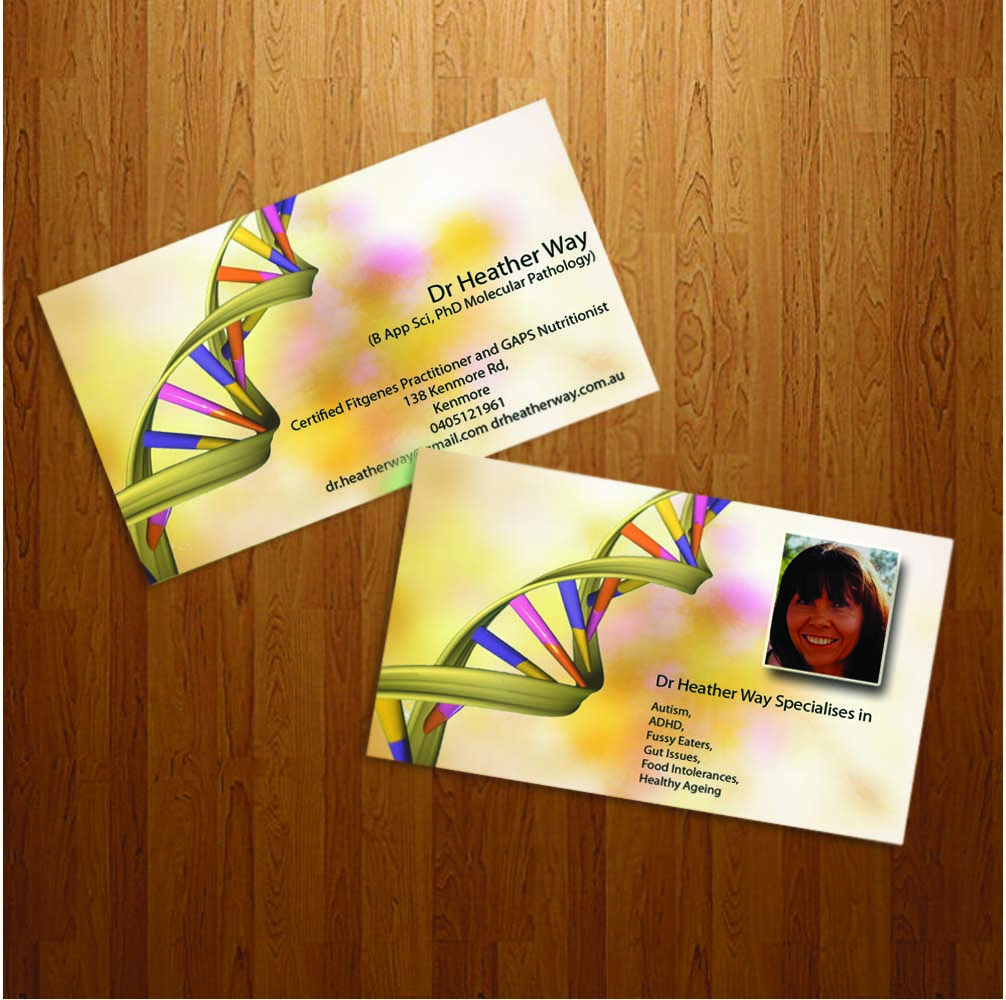 Design de Carte de Visite par Sandaru pour Dr Heather Way | Design #2010407