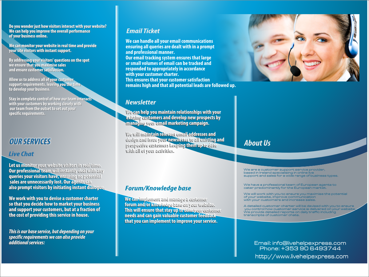 Flyer Design by Giovanni for Heavey Architects Ltd. | Design #406488