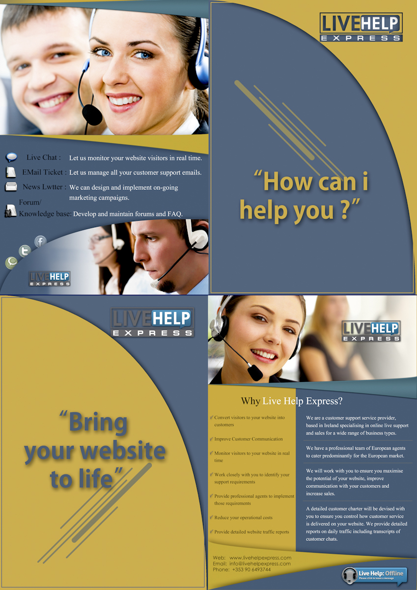 Flyer Design by jAZzy for Heavey Architects Ltd. | Design #414956