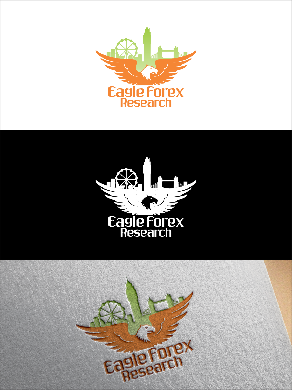 Logo Design by DG for EAGLE FOREX RESEARCH LTD. | Design #9200828