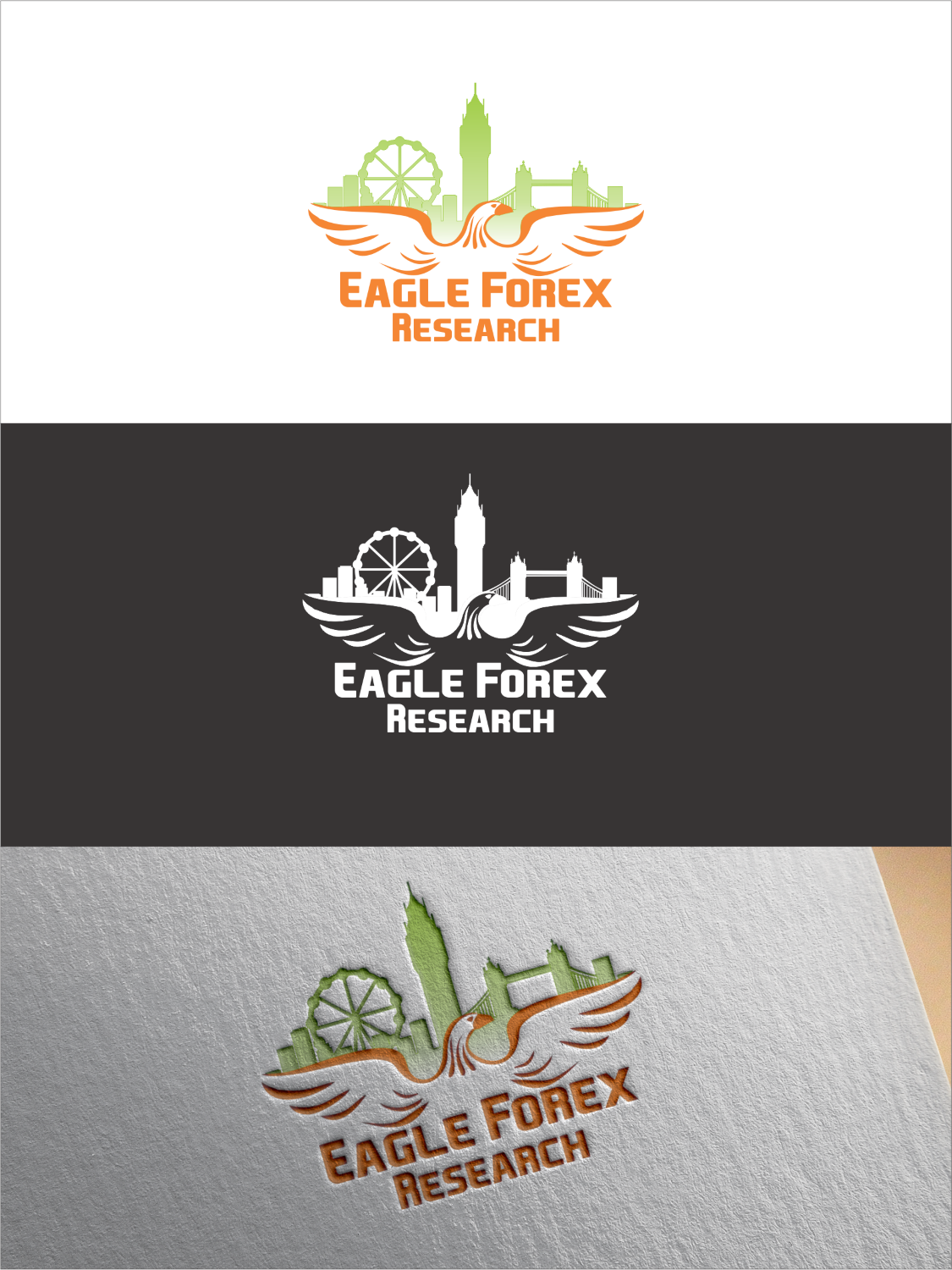 Logo Design by DG for EAGLE FOREX RESEARCH LTD. | Design #9200829
